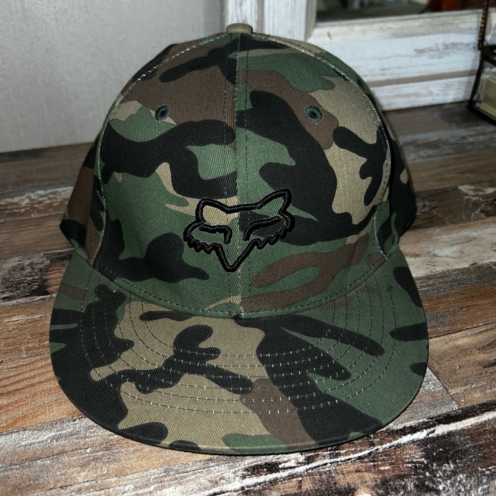 Fox Racing Flat Bill Camouflage Hat